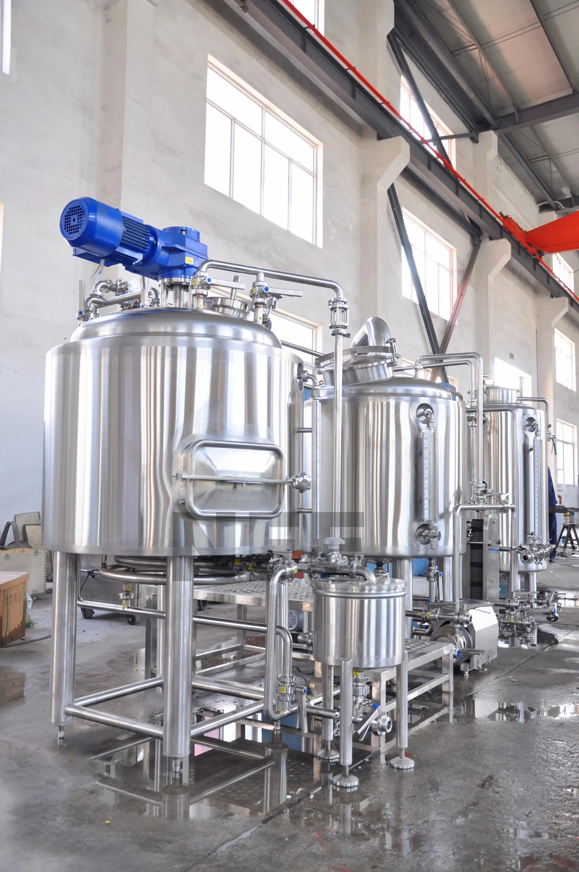 
Nano Mash tun automatic kettle brewhouse restaurant pub bar hotel brewer beer equipment for sale 