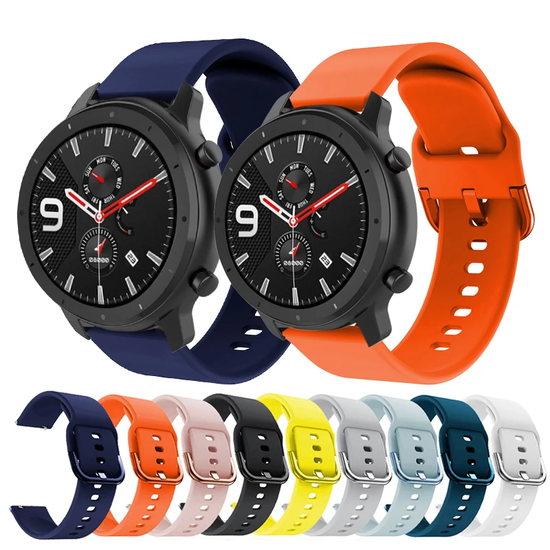 Soft Silicone Band For Samsung Gear S2/S2 Classic/Sport/R732/R735 Bracelet Universal 20mm Watch Strap Huawei Watch 2 For Samsung