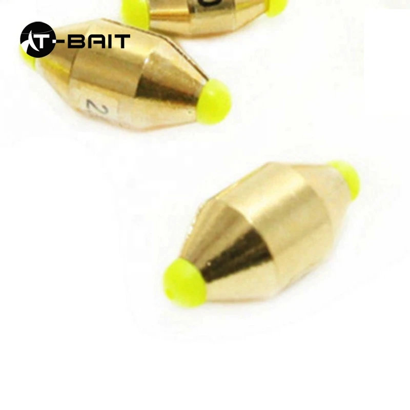 Manufacturers wholesale sea fishing accessories copper sinker float fishing tools fishing sinker