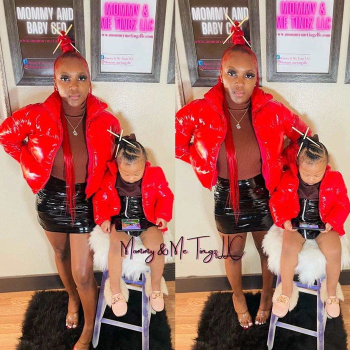 New fashion Family matching clothes  zipper up matching Mom and kids winter coat outfit Mommy and me Jacket