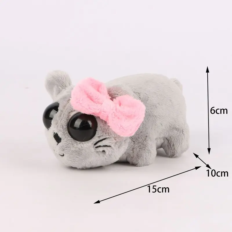 HY198 Hot Selling Sad Hamster Meme Plush Toy Cute Hamster Plush Toy