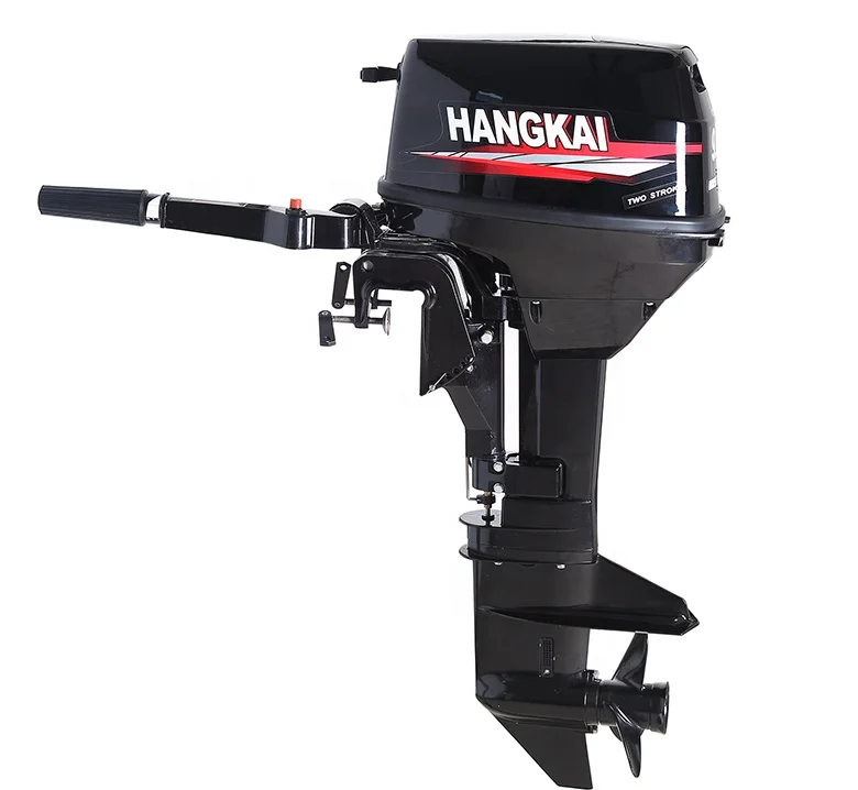New HANGKAI 9.8hp 2 Stroke 2 Cylinders Petrol Outboard Engine Boat Motors for Sale