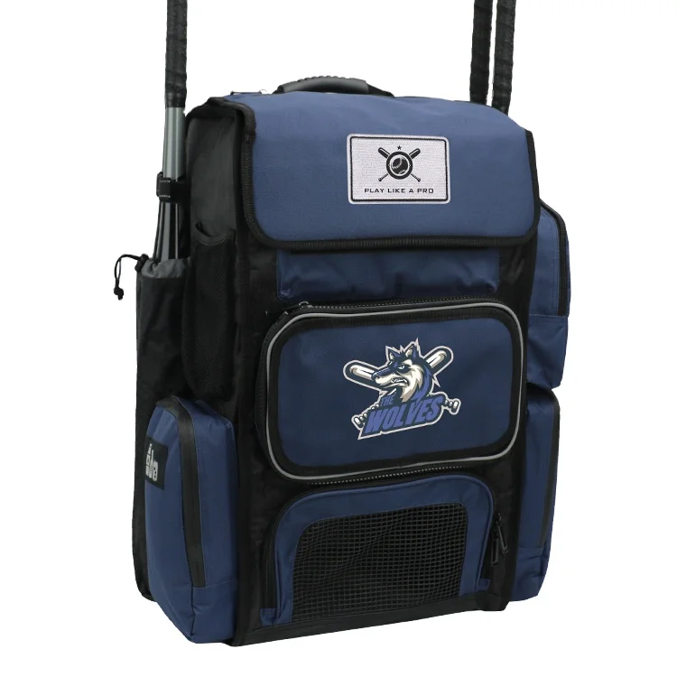 Сумка для бейсбольной биты A Level XL, уличный водонепроницаемый рюкзак на плечо большой емкости для Софтбола 100 для взрослых с логотипом под заказ