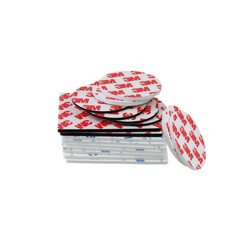 Бесплатный образец, прозрачная изоляция, ПВХ пена, высечка с двойными Сторонами, прочный клей 3 м