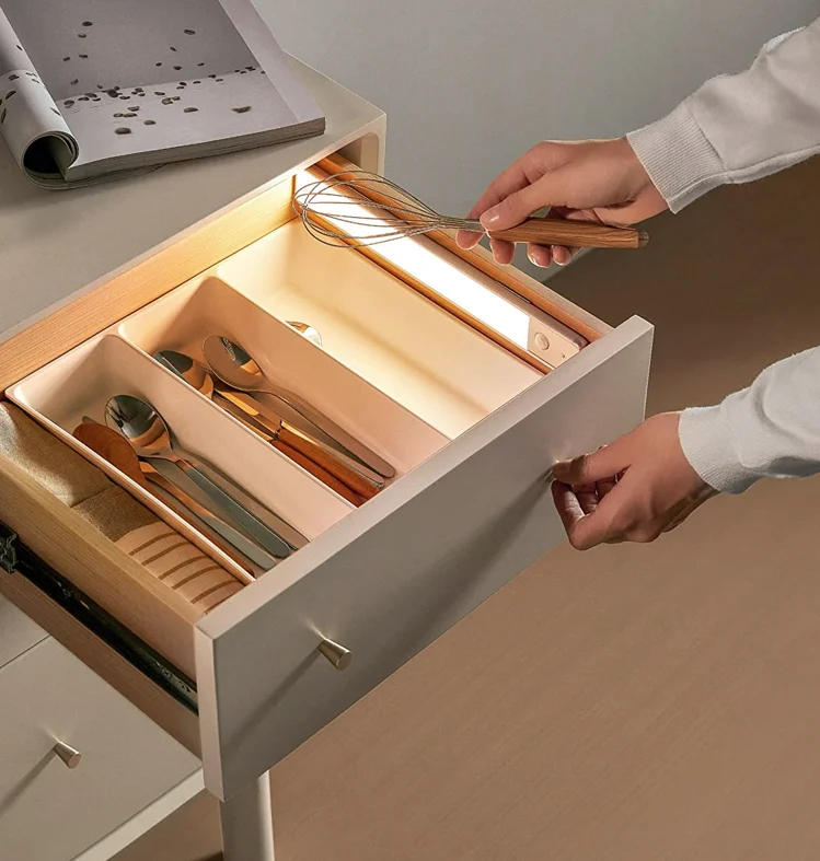 Ask me Discount Price China Top Supplier led desk lamp with wireless charger - table light TDL-6110 drawer Cabinet night light