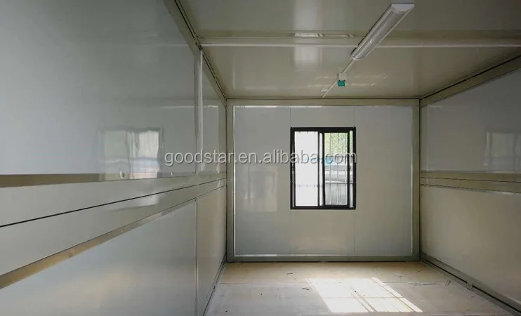 Light gauge steel structure low cost portable prefab folding container house