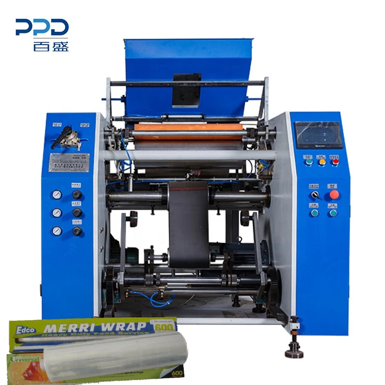 New Arrival Fully Automatic Electric 4kw Pre Stretch Film Rewinder Machine