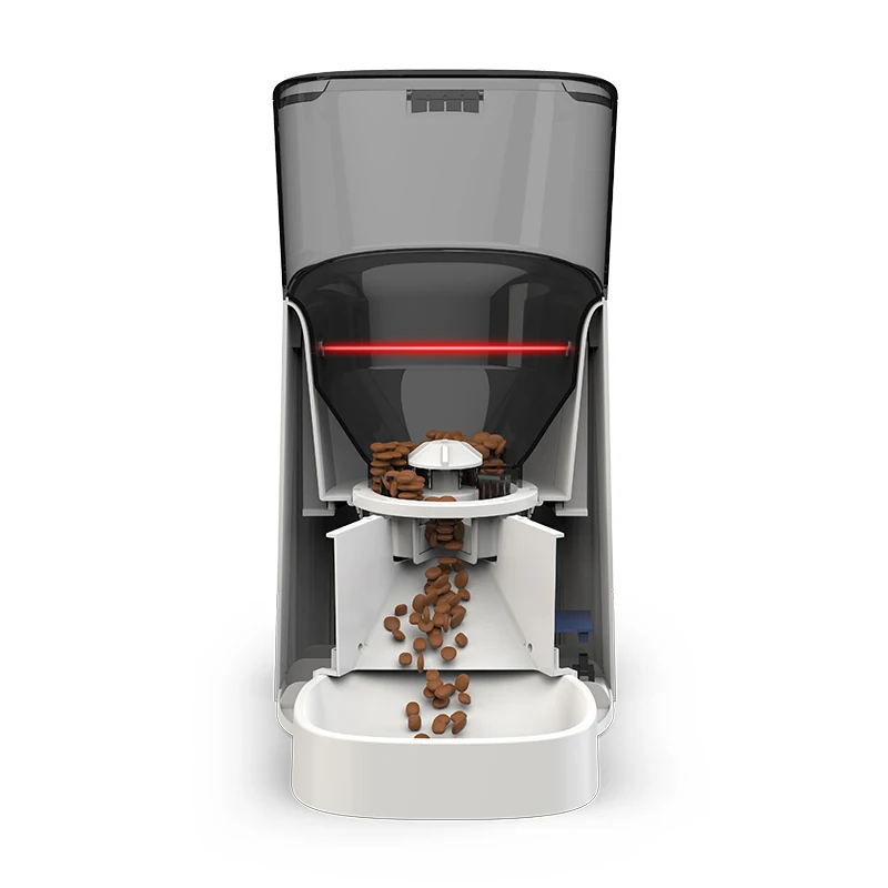 Night Vision and Real-time Video 6L Large Food Barrel Intelligent Pet Feeder