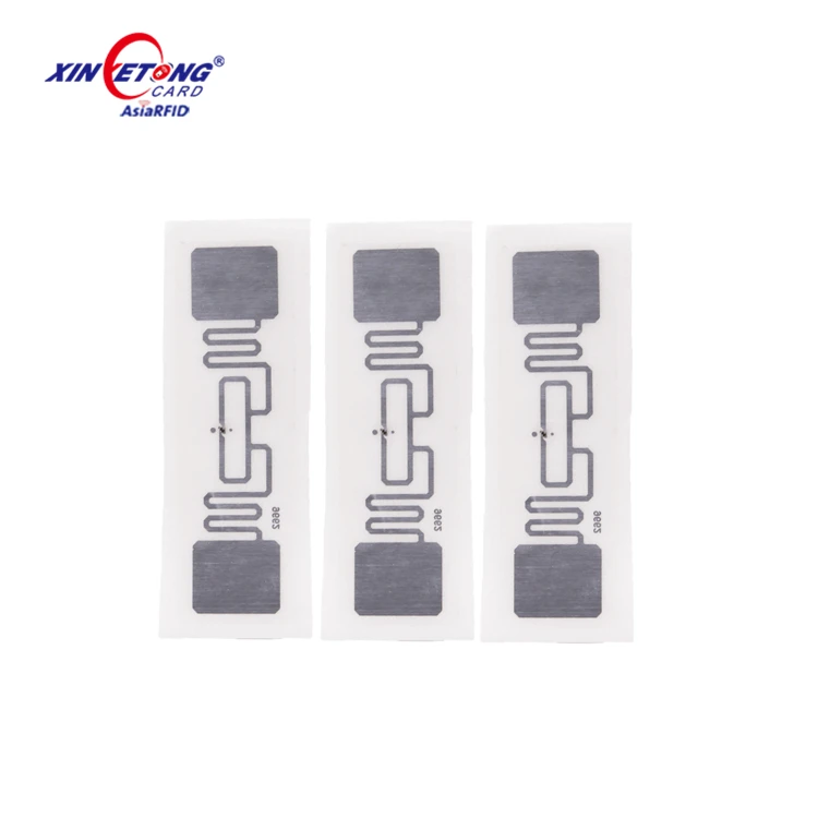 Long Range Distance RFID Tag ISO18000 6C Wet Inlay UHF RFID Sticker