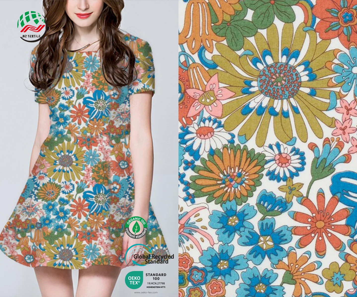 Hot Sale Liberty London Tana Digital Print 100% Cotton Fabric Lawn for Clothing