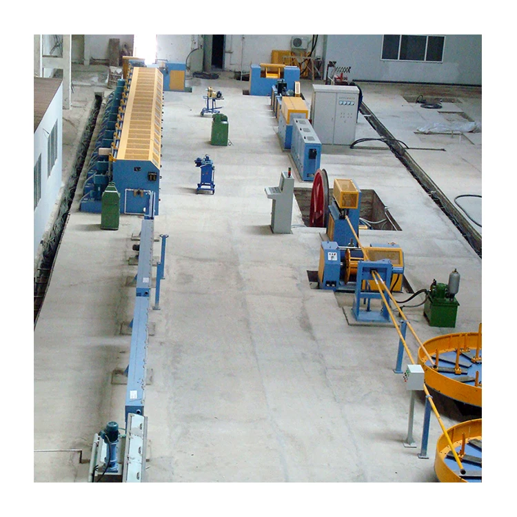 
PC Wire Stabilizing line High Carbon Straight Line PC Wire Drawing Machine Production Line 