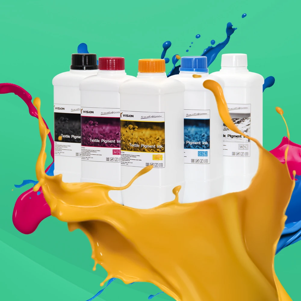 Yesion 100ML 1000ML Premium DTF Ink White Transfer Pigment Ink for DTF Film Printer i3200 4720 5113 DX5 DX7 L1800