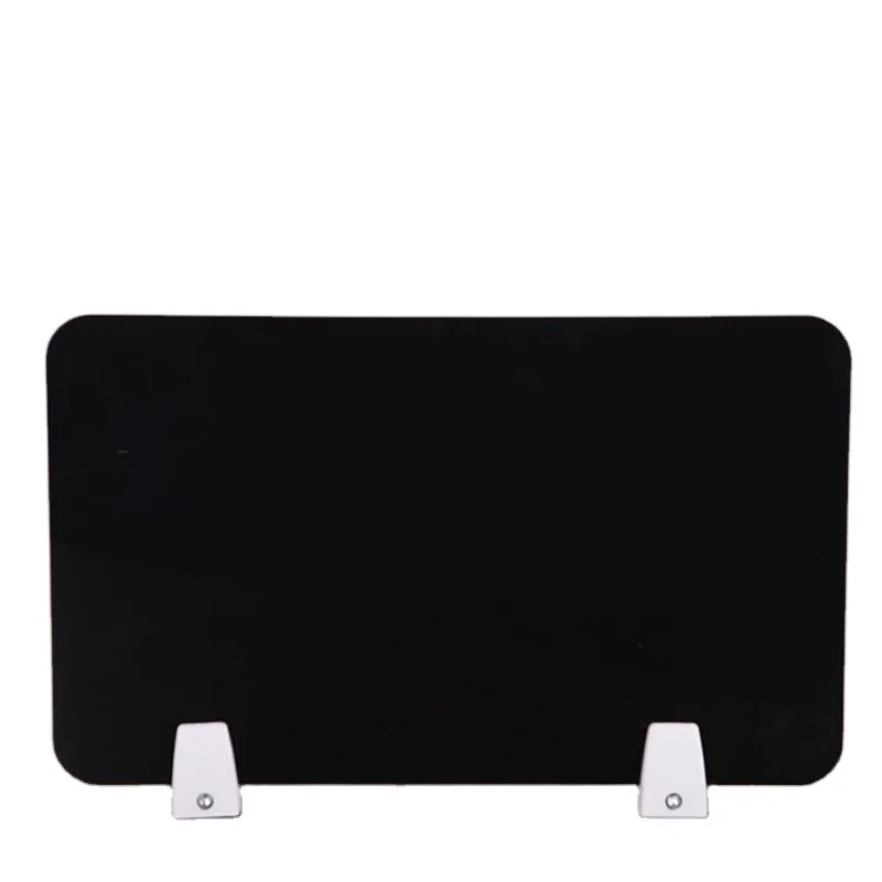 The factory sells cheap Customizable market Acrylic Professional desk shield mfc desktop office partition