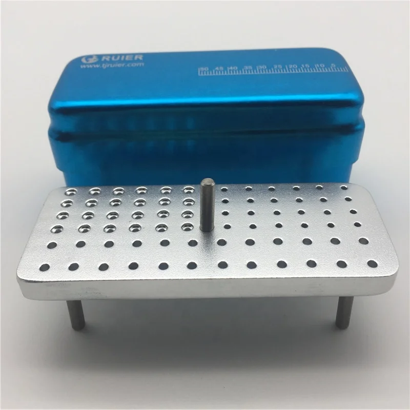 dental autoclave box for dental burs/dental bur storage box