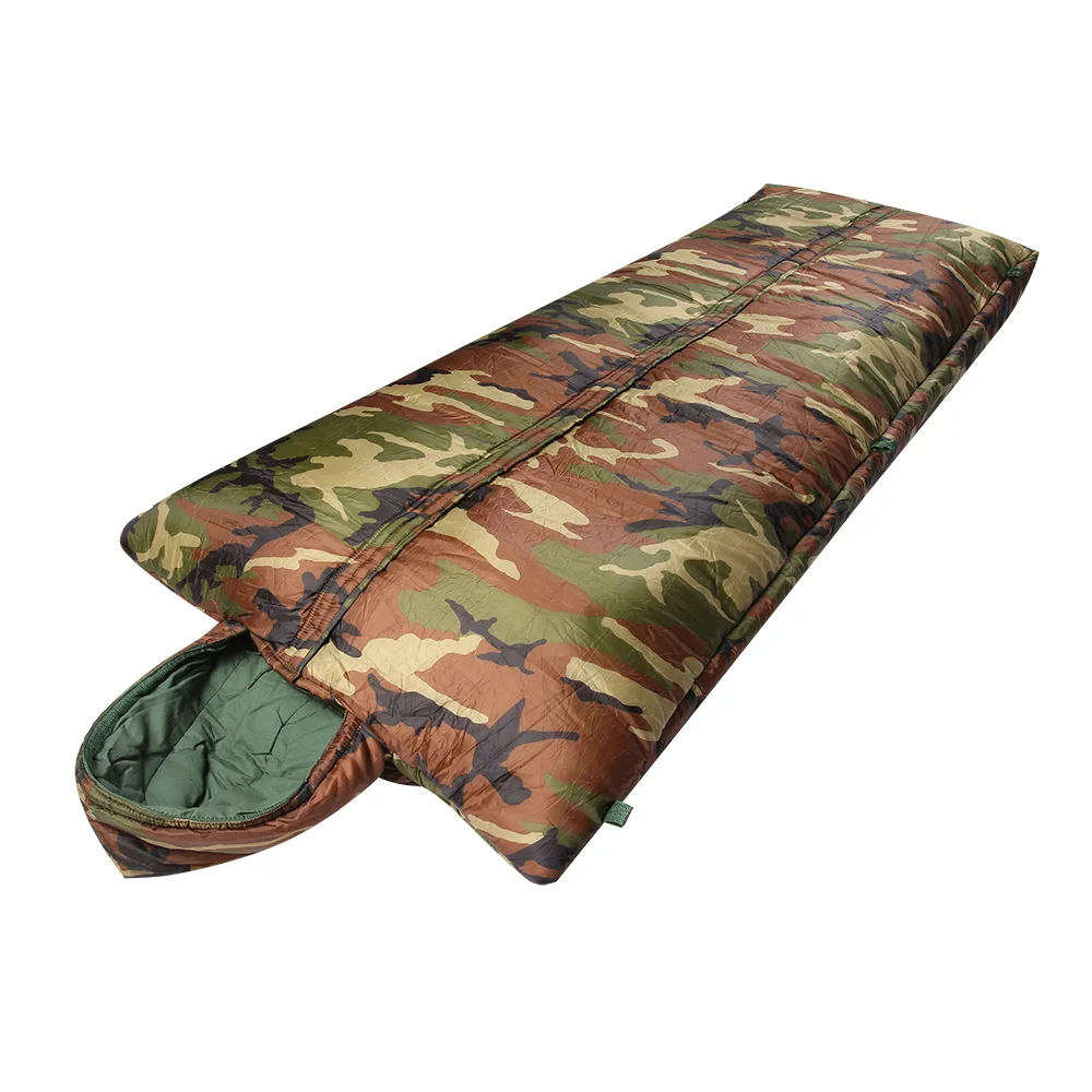 Custom Winter Waterproof 3-Season Camping Sleeping Bag Adult Comfort Lightweight Portable Outdoor Tactic Sleep Bags