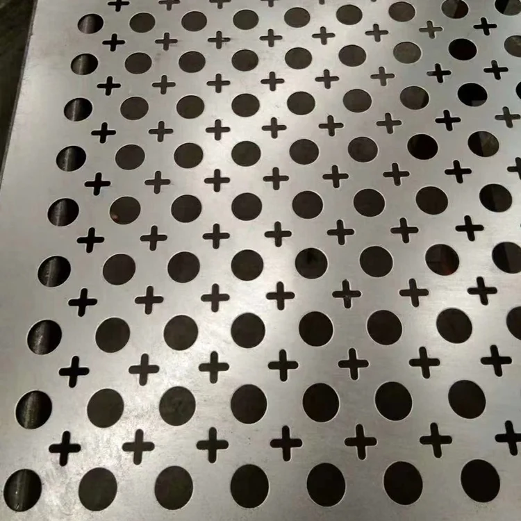 Hot-Dipped Galvanized Perforated Metal Flat Sheet For Industry