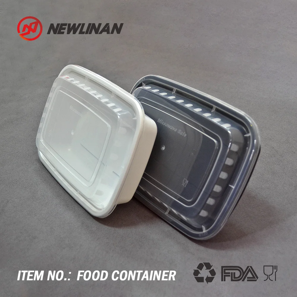 Meal Prep Containers 1 Compartment Lunch Boxes Food Storage Container with Lids,BPA Free Plastic Bento Box