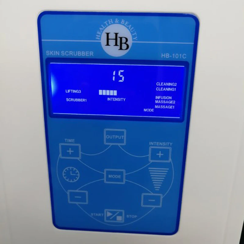 Factory price wholesale double heads ultrasonic peeling sonic skin scrubber facial machine for sale