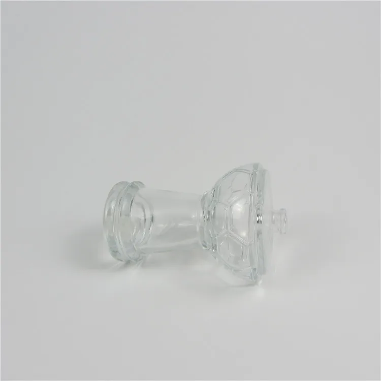 New type top sale football shape perfume glass jars bottles100ml