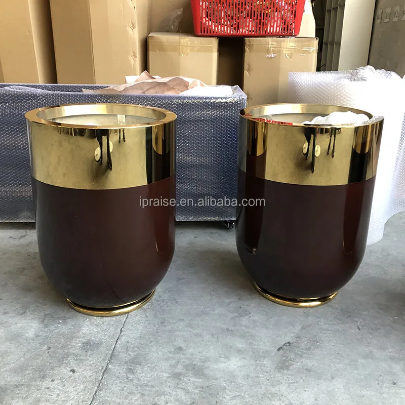 Customized stainless steel flower planters / big plant Pot