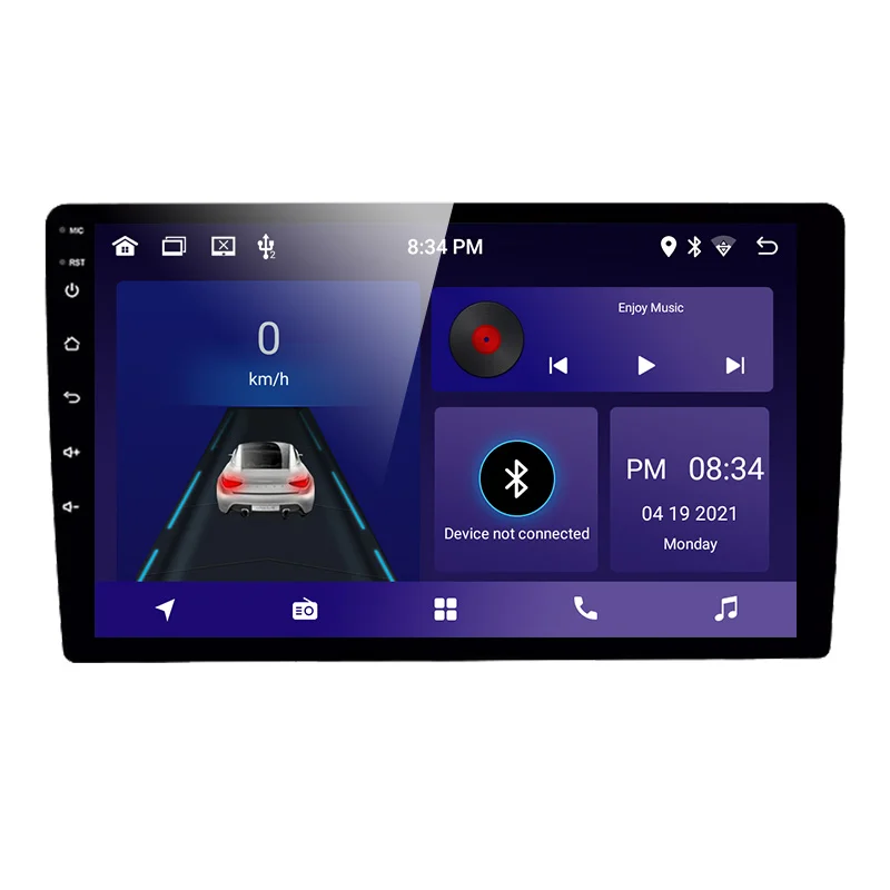 Dashboard Display LCD Android Screen Carplay GPS Player Video Multimedia Dvd Radio Car Head Unit Android