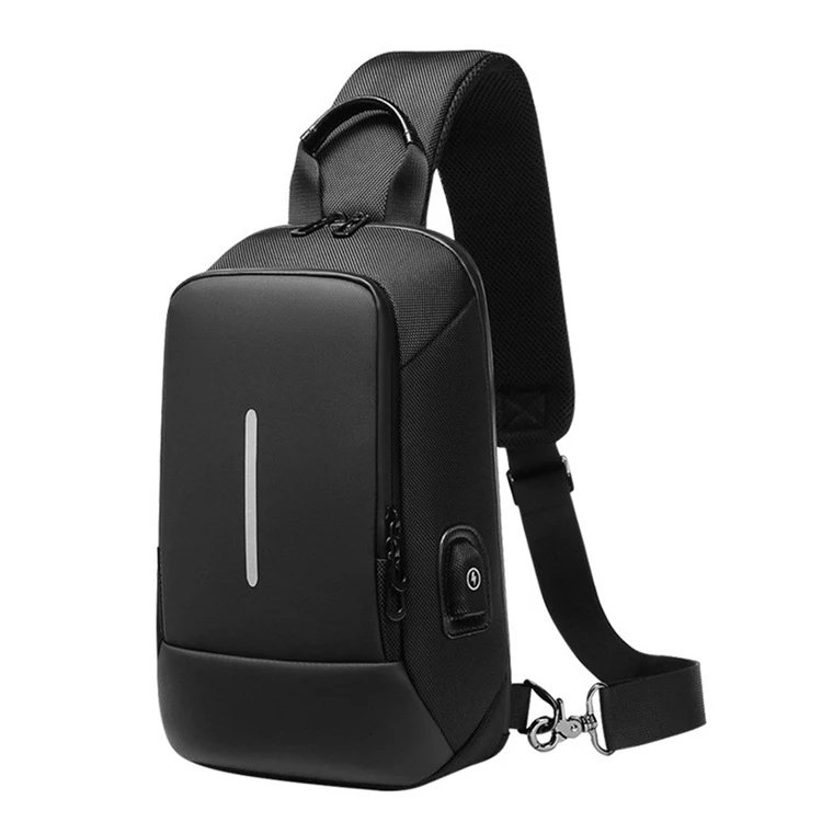 oycb-20 High Quality Designer Crossbody Bag Small Bicycle Motorcycle Bags For Men USB Chest Bag