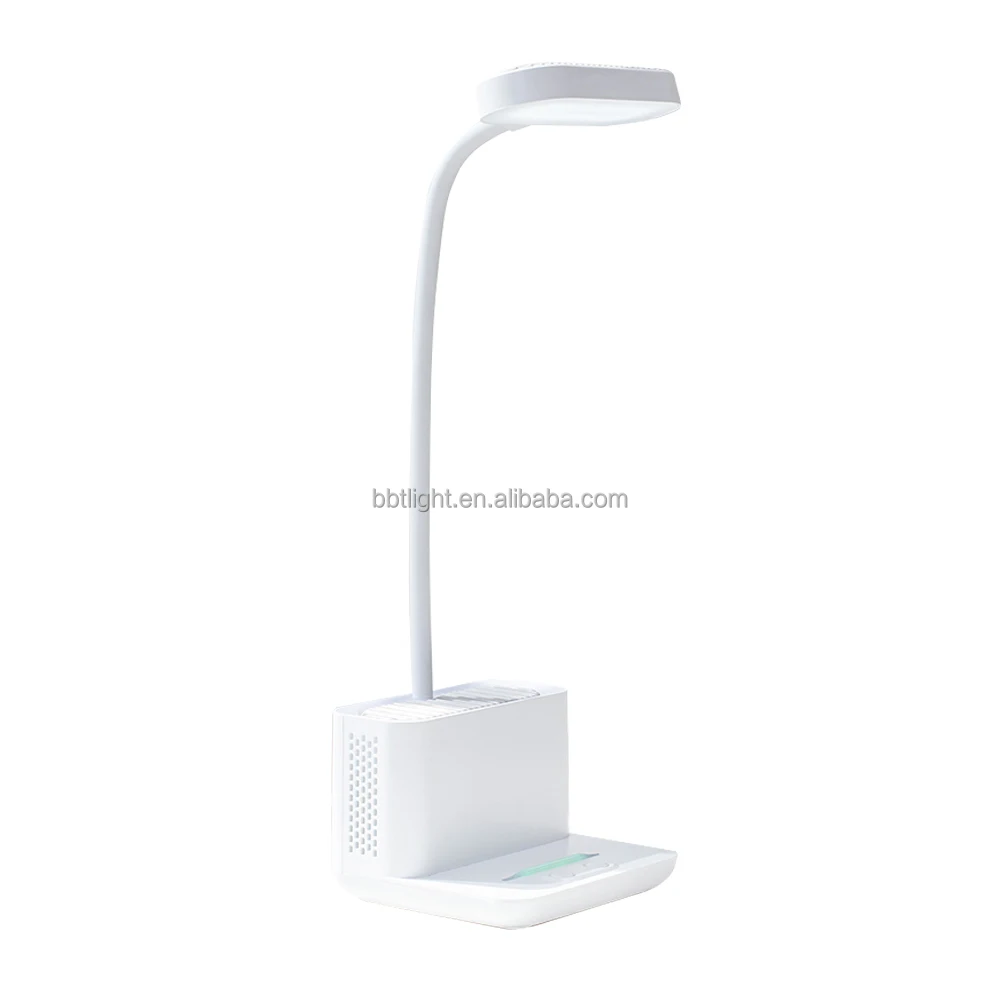 Factory direct sales ABS 6000-6500K multifunctional negative ion purification table lamp