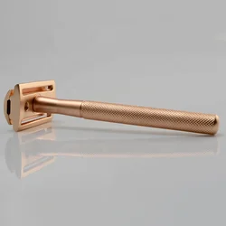 Professional Black Metal Handle Double Edge Blade Mens Safety Shave Razors