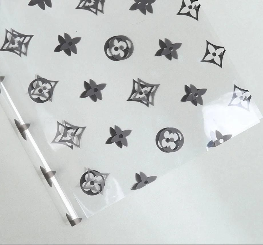 Hot sale Matte double-sided two-color waterproof roll bouquet flower bouquet wrapping paper wrapping flower