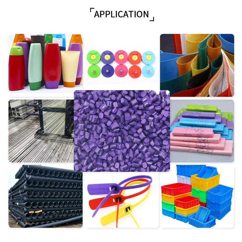 Purple Masterbatch Producer Pe Pp Pet Pla Abs Purple Plastic Masterbatch/color Master Batch Manufacturer