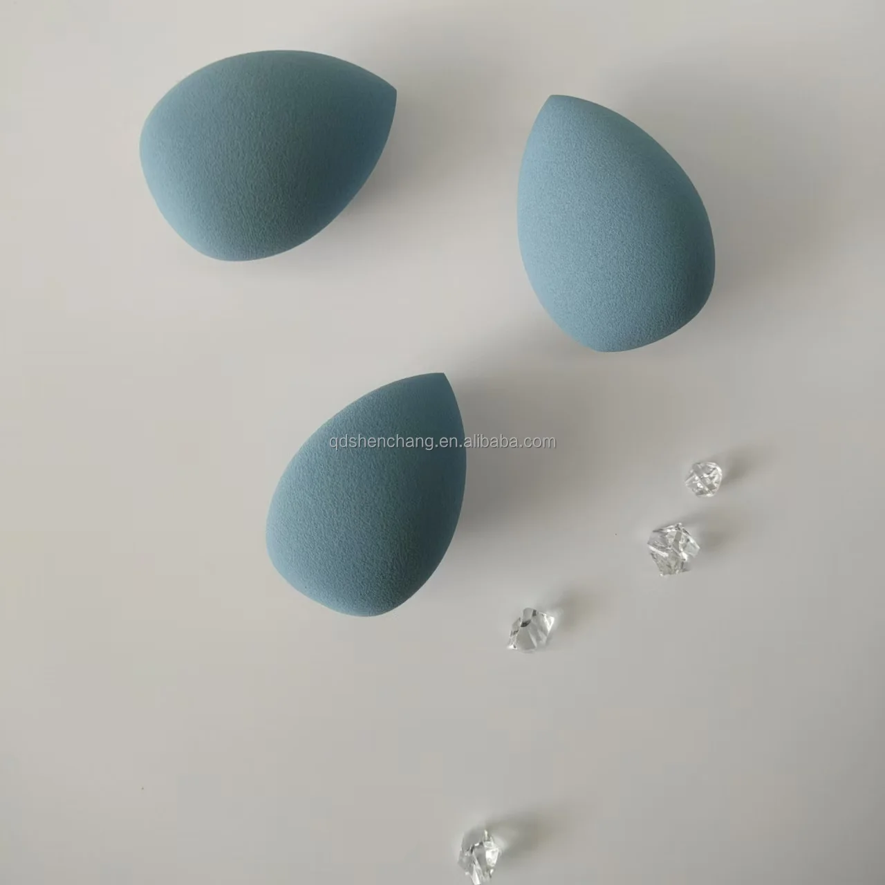 ShenChang Customized Hydrophilic Polyurethane Makeup Sponge High Quality Washable Facial Foundation Application Customized Logo