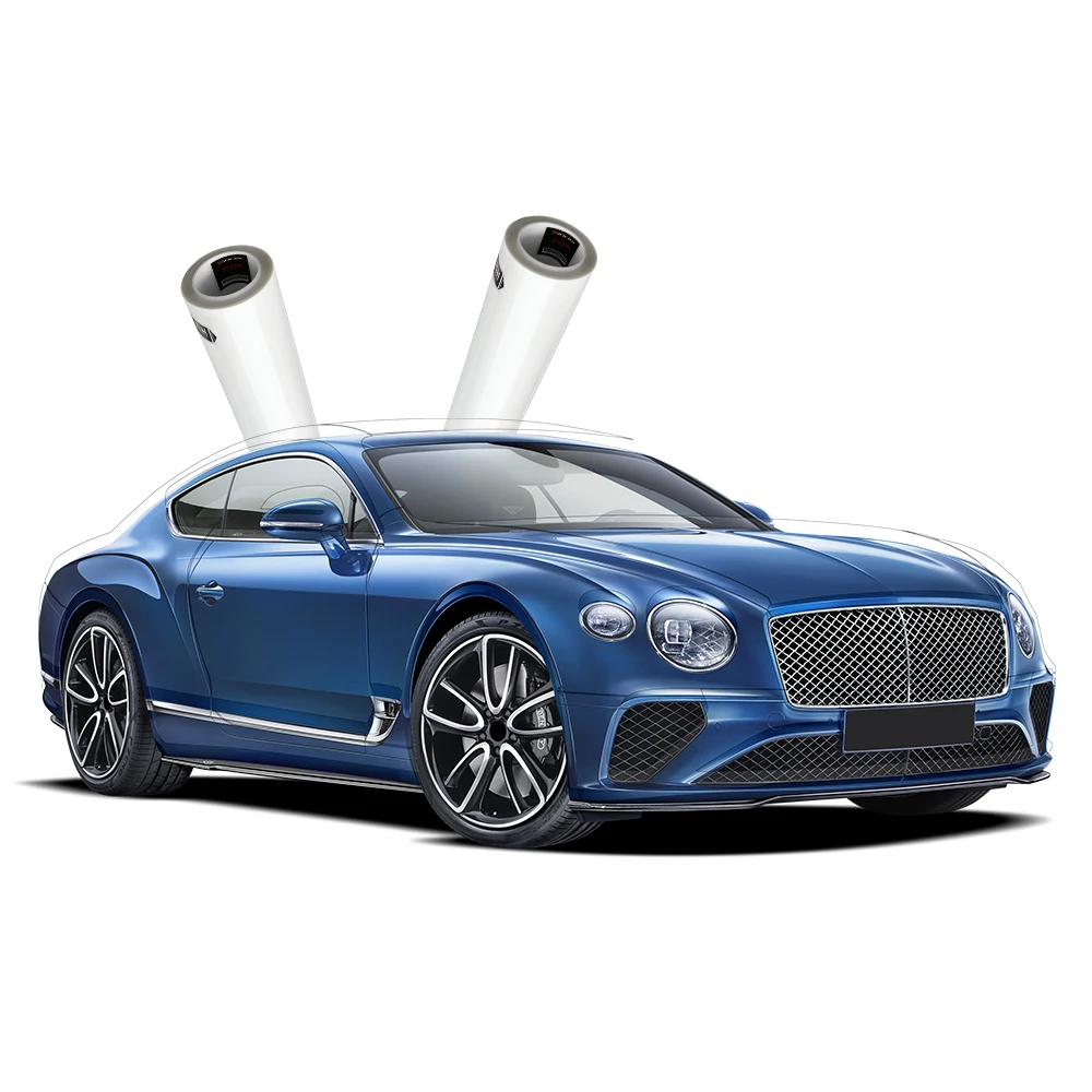 X12 MAX 12mil Thickness Glossy Self-adhesive Transparent TPU PPF Car wrap Films Anti-Scratch Self-Healing Paint Protection Film