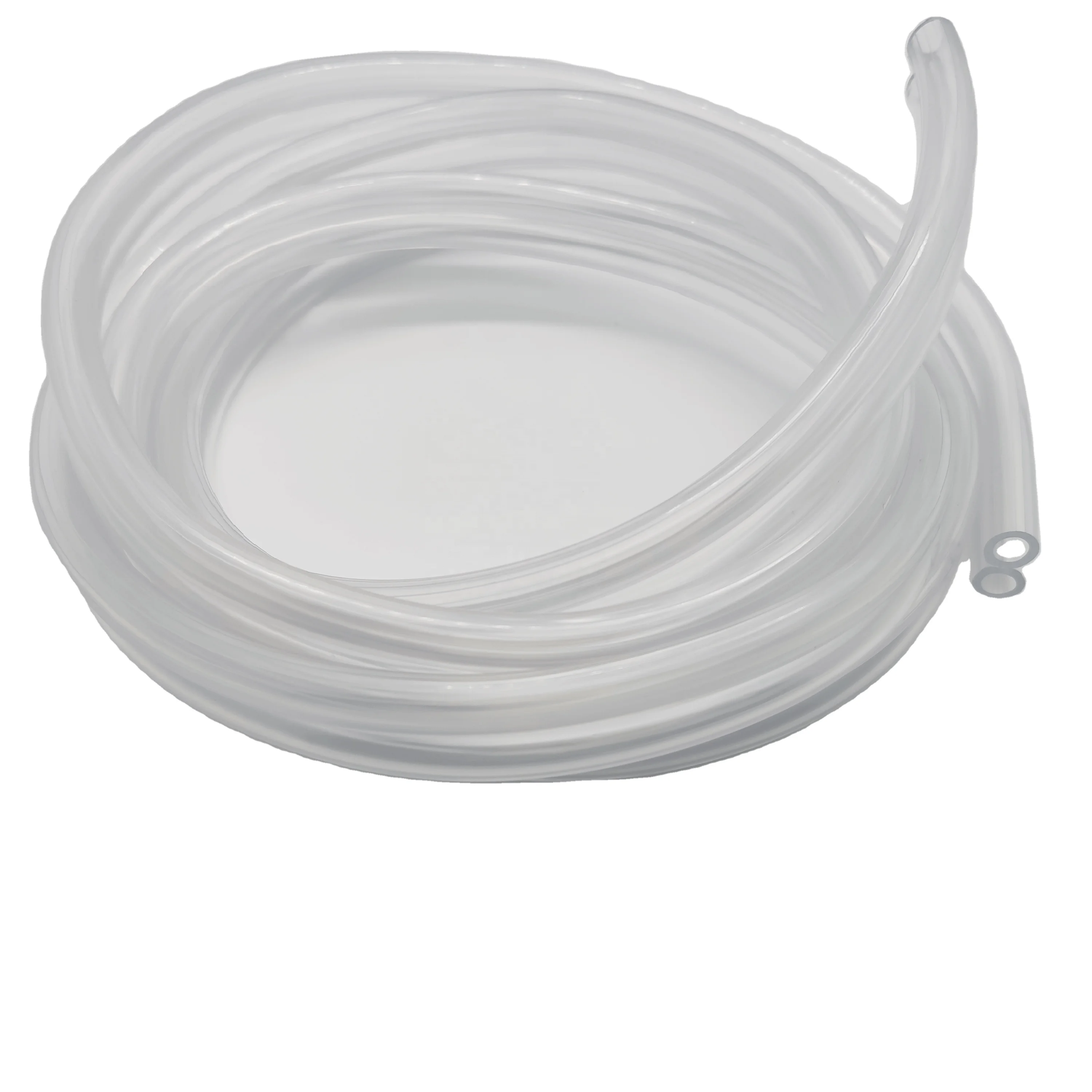 Plastic Medical Grade Twin Tubing Pvc Soft Clear Tube