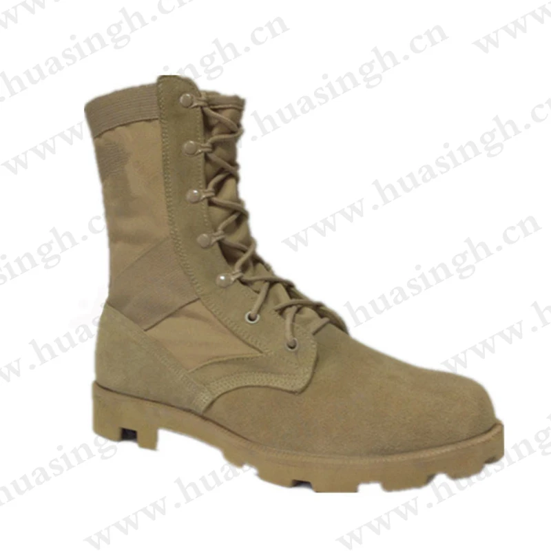 ZK, hot popular Altama style military drill commander army boots desert tan combat boots HSM023
