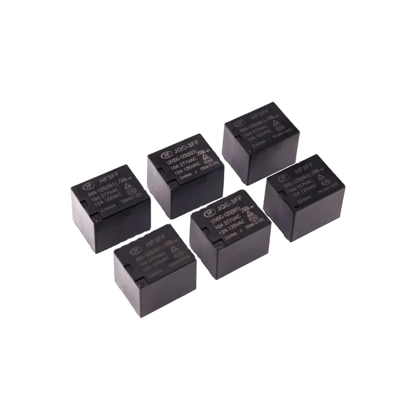 ВЧ-реле HF-JQC-3FF-005 009 012 024 12VDC-1HS 1ZS 4-контактный 5-контактный реле