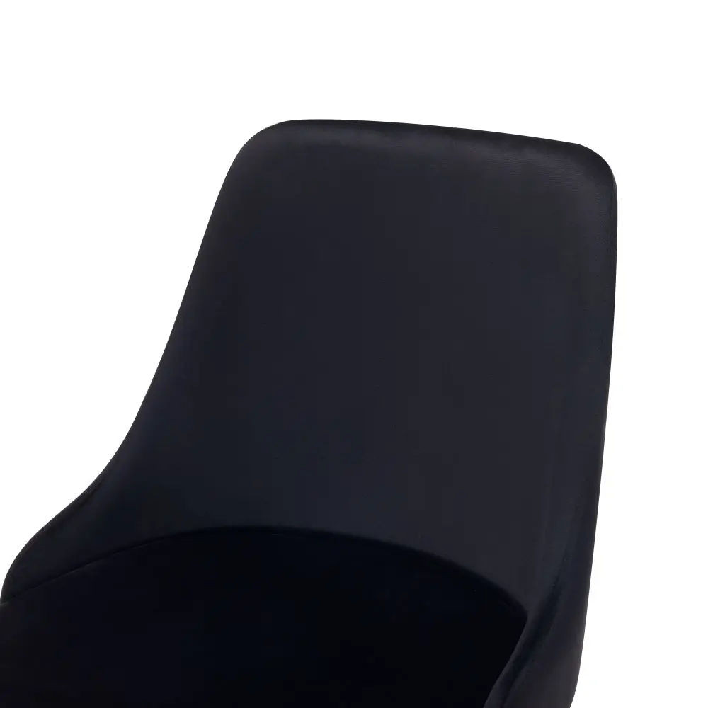 Factory Direct Sale Modern Nordic Classic Kitchen Chair High Quality Green Black Upholstery Velvet Dining Room Chair