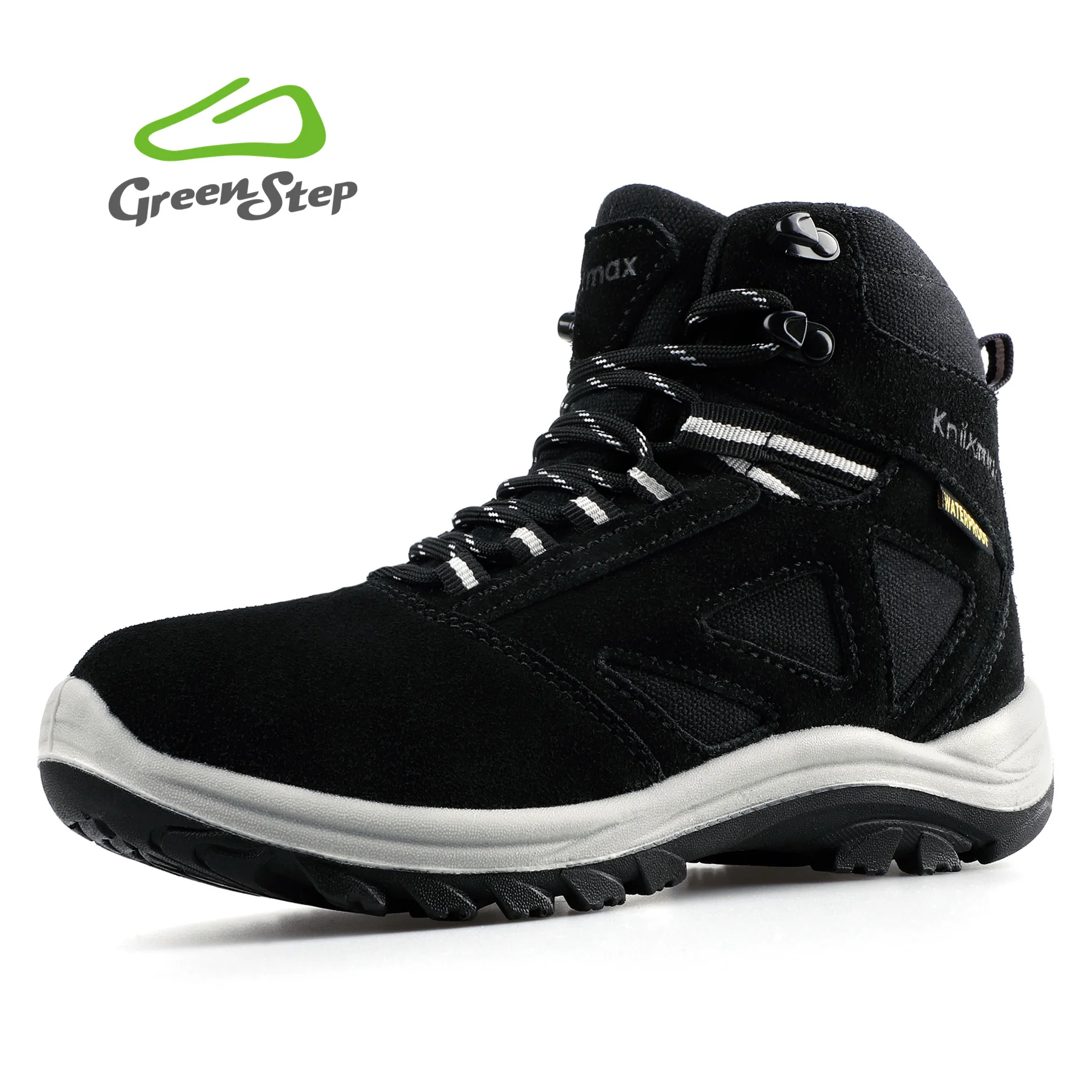 New arrivals custom black waterproof mountain shoes sneaker man outdoor hiking boots for men