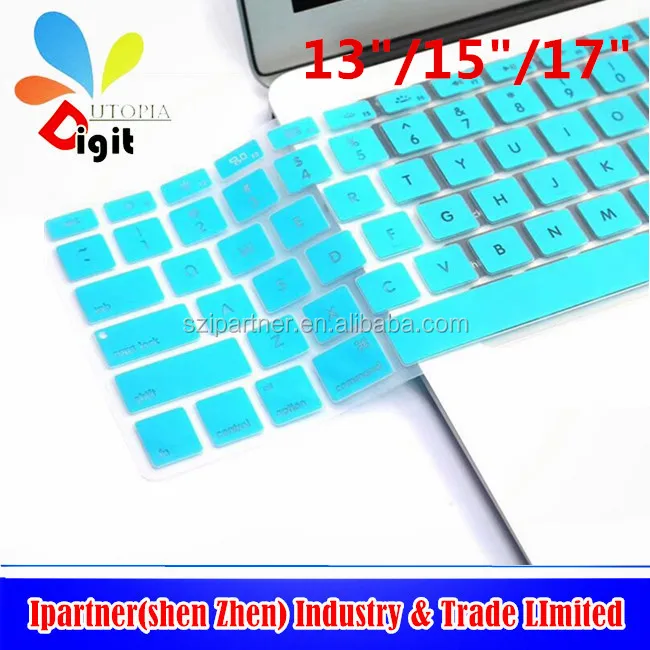 Waterproof Silicon Keyboard Cover for Macbook Protector Skin Cover