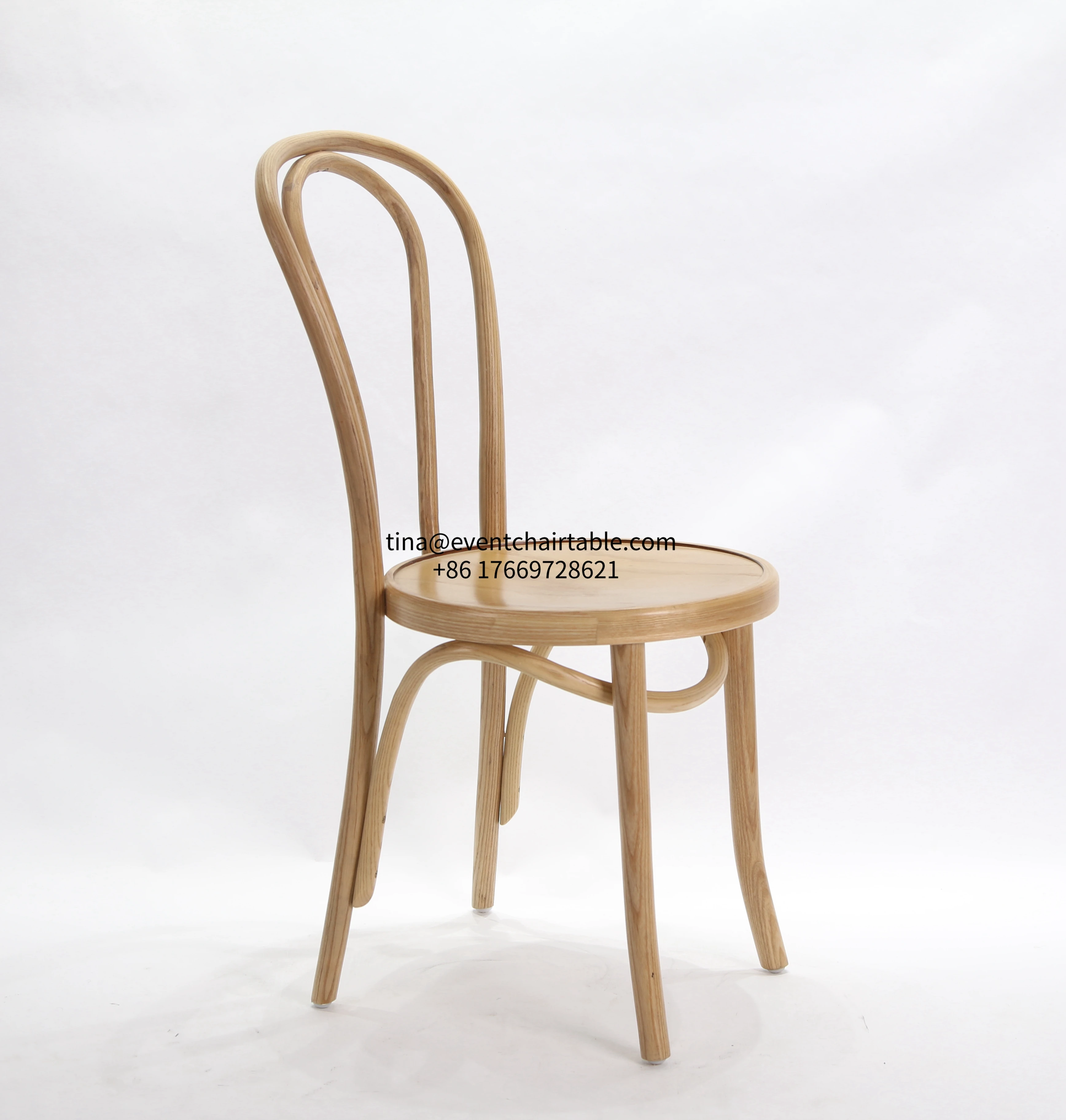 Штабелируемые антикварные стулья Thonet из бентового дерева для садовых вечеринок и