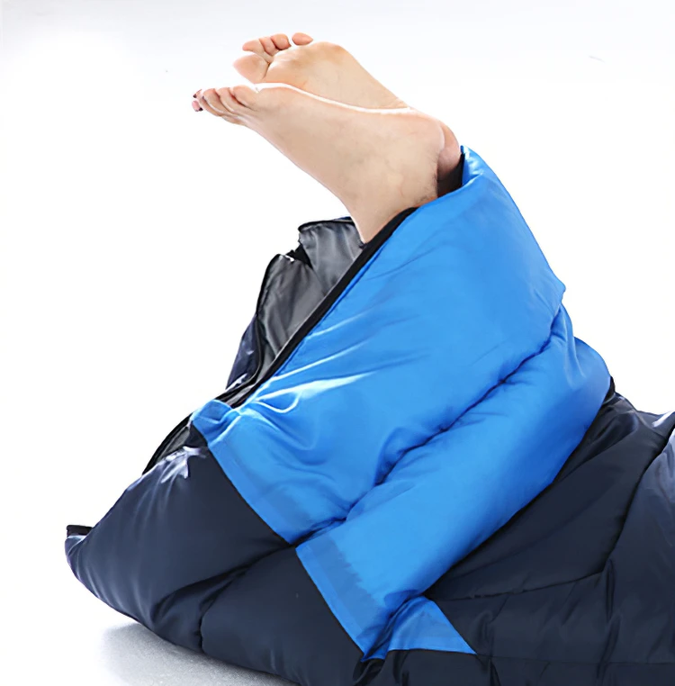 
Hand Free Sleeping Bag Double 2 Person Outdoor Camping 210T Polyester Spring and Autumn Envelope Type Adults Sleeping Bag 