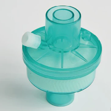 Good Quality Non Toxic Moisture Exchange Disposable Lung Function Testing Breathing System Filters
