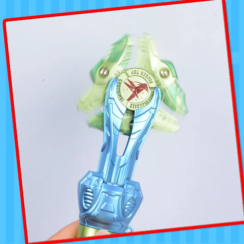Hot selling kids toys for 2024 direct from china manufacturer mini plastic finger gyroscope top toy with candy finger top toy