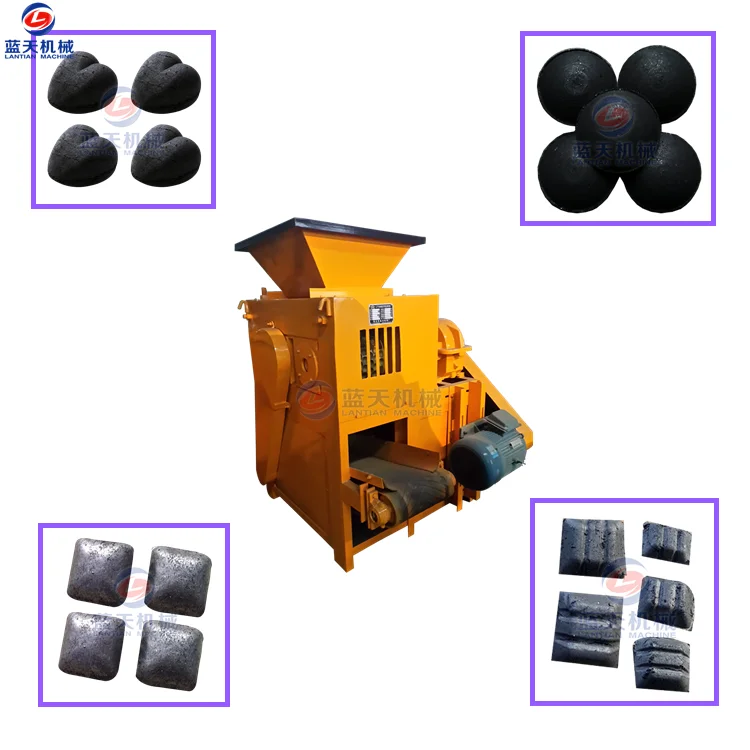 30 years factory produce BBQ charcoal briquette making machine product line