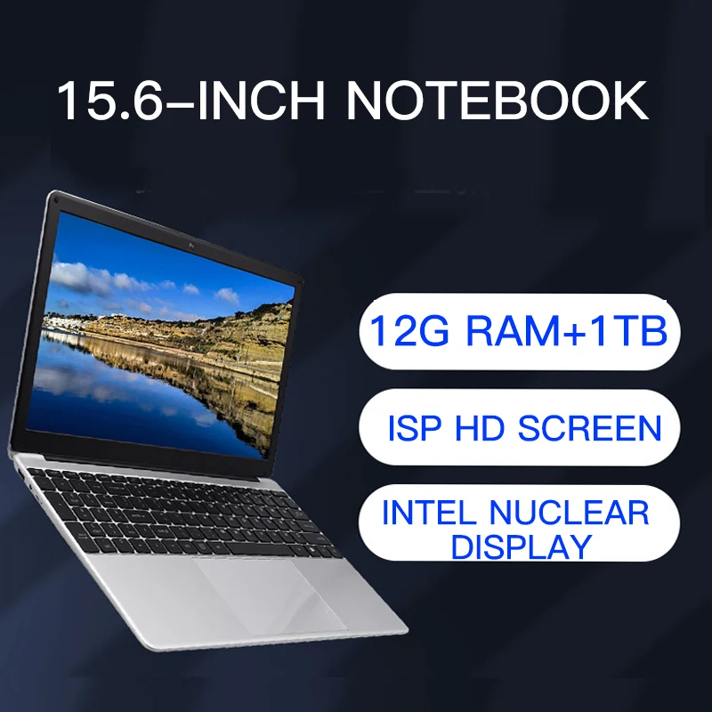Office Class Laptop Computers 8GB RAM 128GB SSD Intel Celeron J4125 WiFi Cheap Computer Windows 10 Notebook Laptops