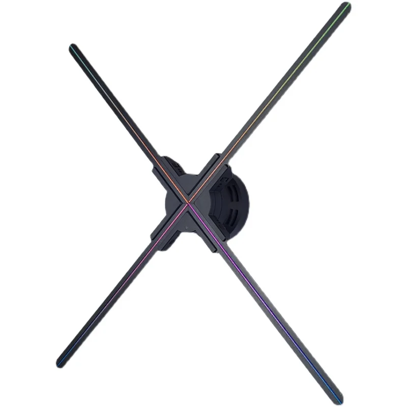 Naked Eye 3D Hologram Fan Big Size Hologram Fan 85cm 3D Holographic D Fan Hologram Projector