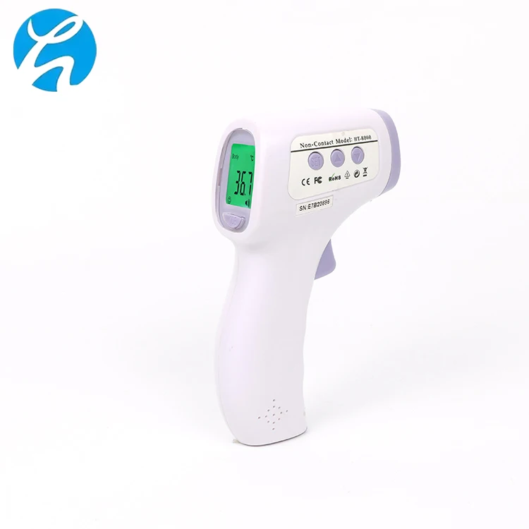 Customized Professional Design High Precision Three Color Backlight Non-Contact Electronic Digital Medical Infrared Thermometer