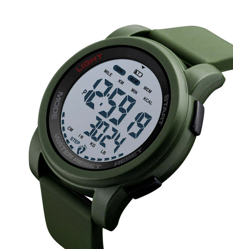 camouflage series men digital printing watches big screen water resistant wrist watch wholesaler cheaper price