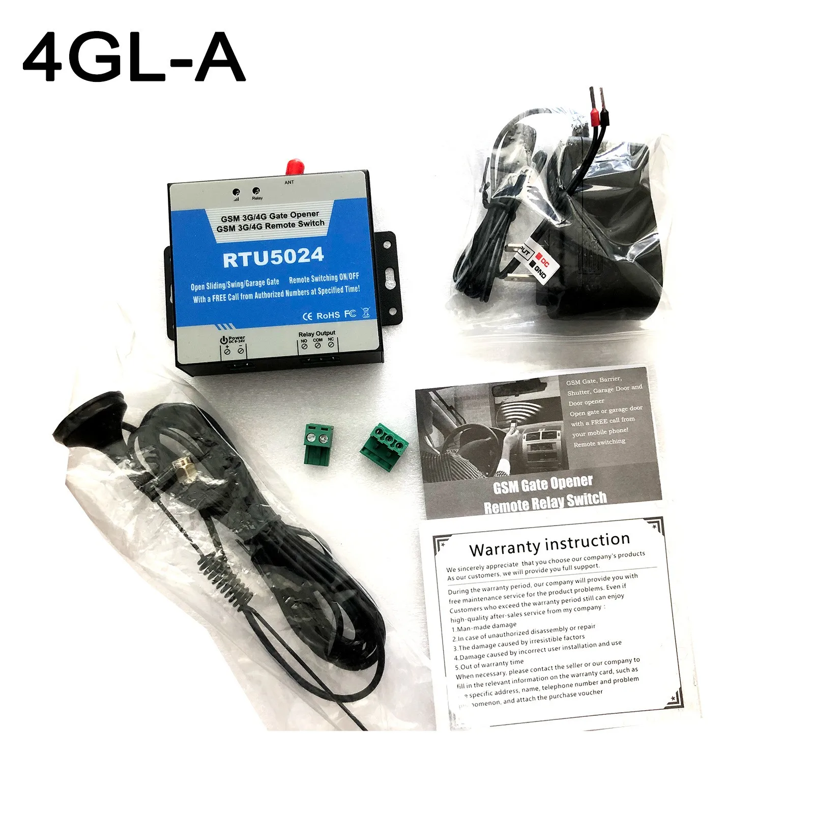 Chisung RTU5024 GSM 4G Remote Access Control Door Opener Controller Automatic Access Control Mobile APP Door Opener