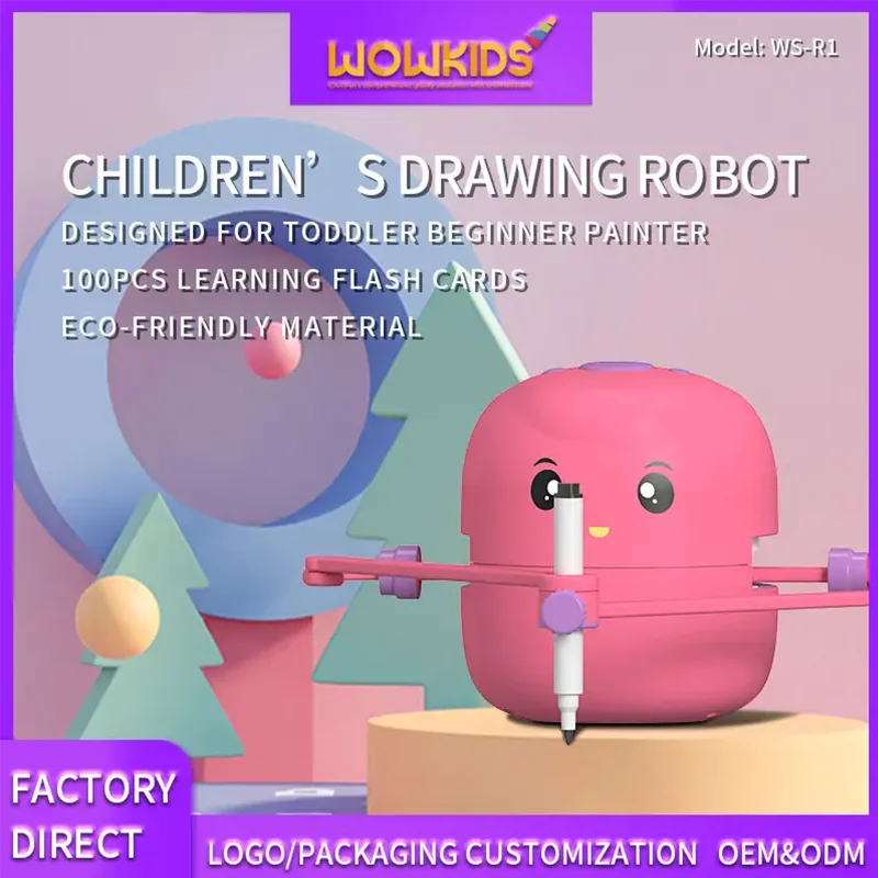 Music interaction Pictures drawing robot games for kids Technology Baby Automatic Painting Learning Machine Intelligence Toy