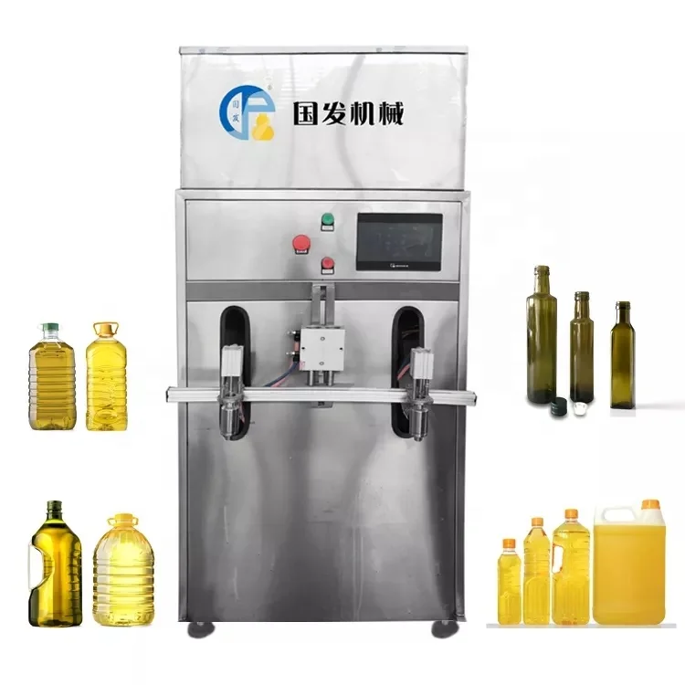Gofar Factory Semi Automatic Oil Honey Sauce Viscous Paste Liquid Bottle Filler Oil Filling Machine